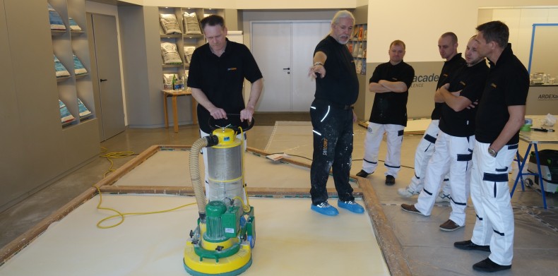 SIC passed a training PANDOMO on the factory Ardex in Austria (Saturn Invest Constructions)
